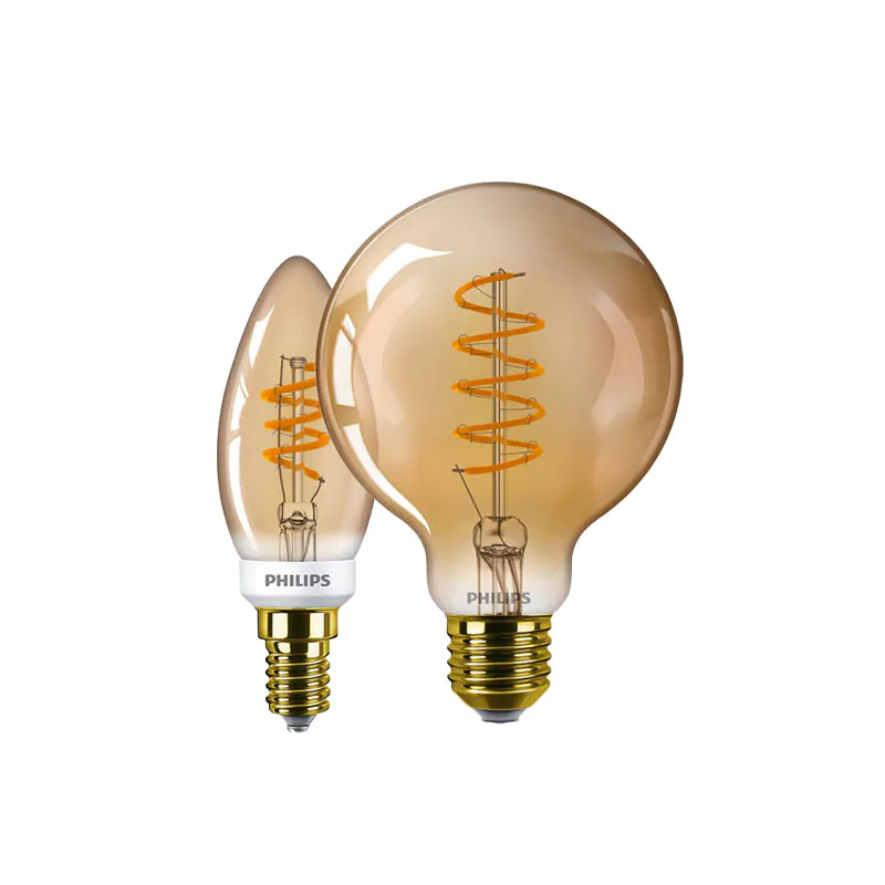 LED Filamenttilamput Kulta