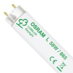 Osram T8 Lumilux 58W - 865 Päivänvalo Valkoinen | 150cm