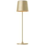 Brilliant Pöytävalaisin Kaami Metalli- Muovi- Kulta 2W 310lm - 830 Lämmin Valkoinen | 100mm - IP44 - Ulkona - Himmennettävä 