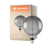 Ledvance Smart+ E27 Globe Classic Filament Savuinen 6W 430lm - 825 Erittäin Lämmin Valkoinen | Himmennettävä - Korvaa 40W
