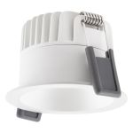 Ledvance LED Kohdevalaisin Tummalight Aluminium Valkoinen 8W 680lm 36D - 930 Lämmin Valkoinen | Odetnij 68mm - IP44 - Paras Värintoisto - Himmennettävä