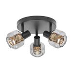Ledvance LED Decor Kohdevalaisin Firefly Teräs Pyöreä Musta 8.4W 750lm - 827 Erittäin Lämmin Valkoinen | Himmennettävä