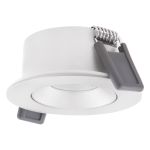 Ledvance LED Kohdevalaisin Air Adjust Aluminium Valkoinen 4W 320lm 36D - 930 Lämmin Valkoinen | Odetnij 68mm - IP23 - Paras Värintoisto - Himmennettävä