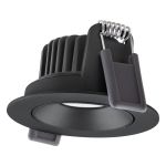 Ledvance LED Kohdevalaisin Adjust Aluminium Musta 8W 640lm 36D - 927 Erittäin Lämmin Valkoinen | Odetnij 68mm - IP20 - Paras Värintoisto - Himmennettävä