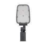 Ledvance LED-katuvalo Area Value Épais Aluminium Harmaa 45W 5850lm 160x58D - 730 Lämmin Valkoinen | IP66 - Symmetrinen
