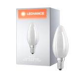 Ledvance Classic Superior LED Lamppu E14 Kynttilä Filament Matta 4.2W 470lm - 927 Erittäin Lämmin Valkoinen | Paras Värintoisto - Himmennettävä - Korvaa 40W