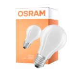 Osram Classic LED E27 Päärynä Filament Matta 5.7W 1055lm - 827 Erittäin Lämmin Valkoinen | Himmennettävä - Korvaa 75W