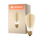 Ledvance Vintage 1906 LED E27 Päärynä Kulta 4.8W 420lm - 822 Erittäin Lämmin Valkoinen | Himmennettävä - Korvaa 37W