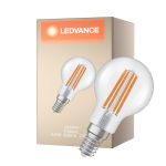 Ledvance Classic LED E14 Pallo Filament Kirkas 3.8W 806lm - 827 Erittäin Lämmin Valkoinen | Korvaa 60W