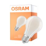 Osram Classic LED E27 Päärynä Filament Matta 2.2W 470lm - 840 Kylmä Valkoinen | Himmennettävä - Korvaa 40W