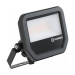 Ledvance LED Valonheitin Aluminium Musta 17W 2200lm 100D - 830 Lämmin Valkoinen | IP66 - Symmetrinen