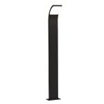 Ansell LED Jalustalamppu Senza Grafiitti 6.5W 406lm - 830 Lämmin Valkoinen | 100cm - IP54