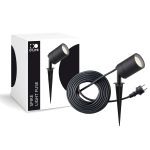 D'Lite Maapiikki Valo Fuse Virtajohto Musta | IP65 - Sopii 1x GU10 | incl. cable 2 Meter