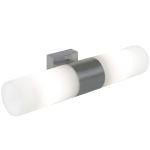 Nordlux Tangens Seinävalaisin Lasi ja Metalli- Harmaa | IP44 - Sopii 2x E14