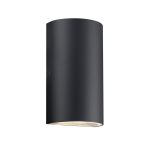 Nordlux Rold Seinävalaisin Metalli- Musta Up & Down 10.5W 350lm - 830 Lämmin Valkoinen