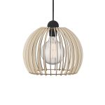 Nordlux Riippuvalaisin Chino 30 E27 Ruskea - Puu | Max. 60W