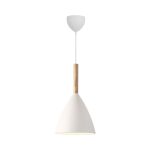 DFTP by Nordlux Pure 20 Riippuvalaisin Metalli- ja Puu Valkoinen | Sopii E27