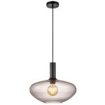 Nordlux Alton Riippuvalaisin Lasi Musta | Sopii E27