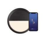 Nordlux Ava Smart LED Bulkhead Musta 9.5W 600lm 159D - 827 Erittäin Lämmin Valkoinen | Himmennettävä - IP54