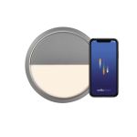 Nordlux Ava Smart LED kattolamppu Harmaa 9.5W 600lm 159D – 827 - Erittäin Lämmin Valkoinen | Himmennettävä - IP54