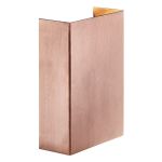 Nordlux Fold 10 Seinävalaisin Kupari Ruskea Up & Down 7.5W 225lm - 830 Lämmin Valkoinen