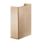 Nordlux Fold 10 Seinävalaisin Messinki Kulta Up & Down 7.5W 225lm - 830 Lämmin Valkoinen