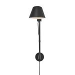 DFTP by Nordlux LED Seinävalaisin Stay Aluminium Musta | Sopii E27
