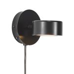 Nordlux Spot Clyde 5.5W 827 350lm 120D Musta - metalli- | Himmennettävä - Erittäin Lämmin Valkoinen