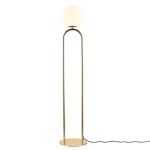 DFTP by Nordlux Shapes Lattiavalaisin Lasi ja Metalli- Messinki | Sopii E27