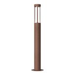 Nordlux Helix Jalustalamppu Corten-teräs Ruskea | 150mm - IP44 - Sopii GU10