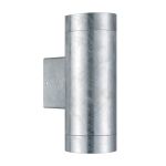 Nordlux Tin Seinävalaisin Brushed Aluminium | Sopii 2x GU10