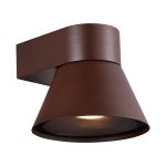 Nordlux Kyklop Cone Seinävalaisin Aluminium Ruosteinen | Sopii GU10