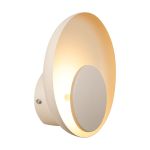 Nordlux Marsi Seinävalaisin Metalli- ja PMMA Beige 7W 160lm - 830 Lämmin Valkoinen | 3-Vaiheinen Himmennettävä
