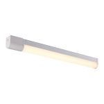 Nordlux Malaika 68 Seinävalaisin Aluminium Valkoinen 15W 1350lm - 830 Lämmin Valkoinen | IP44