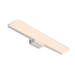Nordlux Tinia 60 Seinävalaisin Metalli- Valkoinen - 24W 1800lm - 930-940 CCT | IP44 - Paras Värintoisto - 3-Vaiheinen Himmennettävä