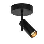 Nordlux Jerome Kattovalo Metalli- Musta | 55mm - Sopii GU10
