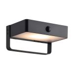 Nordlux Saulio Seinävalaisin Aluminium Musta 4.45W 370lm - 830 Lämmin Valkoinen | IP44 - Solar