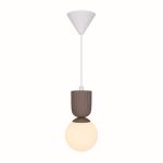 Nordlux Sadie Riippuvalaisin Composite Ruskea | Sopii 1x E14