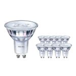 Monipakkaus 10x Philips Corepro LED Kohdevalaisin GU10 PAR16 3.5W 255lm 36D - 827 Erittäin Lämmin Valkoinen | Korvaa 35W