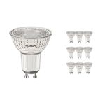 Monipakkaus 10x Noxion PerfectColor LED Kohdevalaisin GU10 PAR16 4W 345lm 60D - 940 Kylmä Valkoinen | Paras Värintoisto - Himmennettävä - Korvaa 50W