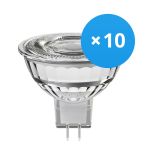Monipakkaus 10x Noxion LED Kohdevalaisin GU5.3 MR16 7.5W 621lm 36D - 830 Lämmin Valkoinen | Himmennettävä - Korvaa 50W