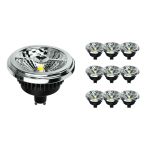 Monipakkaus 10x Noxion Lucent LED Kohdevalaisin GU10 AR111 15W 850lm 40D - 927 Erittäin Lämmin Valkoinen | Paras Värintoisto - Himmennettävä - Korvaa 75W