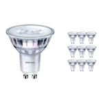 Monipakkaus 10x Philips Corepro LED Kohdevalaisin GU10 PAR16 2.7W 215lm 36D - 827 Erittäin Lämmin Valkoinen | Korvaa 25W