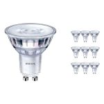 Monipakkaus 10x Philips Corepro LED Kohdevalaisin GU10 PAR16 2.7W 225lm 36D - 830 Lämmin Valkoinen | Korvaa 25W