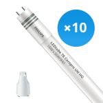 Monipakkaus 10x Philips LED Putki T8 CorePro (UN) High Output 18W 2000lm - 840 Kylmä Valkoinen | 120cm - Korvaa 36W