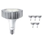 Monipakkaus 6x Philips TrueForce LED E40 HPI UN 140W 20000lm 120D - 840 Kylmä Valkoinen | Korvaa 400W