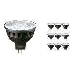 Monipakkaus 10x Philips Master LED Kohdevalaisin GU5.3 MR16 6.7W 440lm 36D - 930 Lämmin Valkoinen | Paras Värintoisto - Himmennettävä - Korvaa 35W