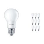 Monipakkaus 10x Philips Corepro LED Lamppu E27 Päärynä Matta 8W 806lm - 840 Kylmä Valkoinen | Korvaa 60W