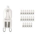 Monipakkaus 20x Osram Halogeeni G9 HaloPin Uuni 25W