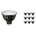 Monipakkaus 10x Philips Master LED Kohdevalaisin GU5.3 MR16 6.7W 430lm 10D - 930 Lämmin Valkoinen | Paras Värintoisto - Himmennettävä - Korvaa 35W